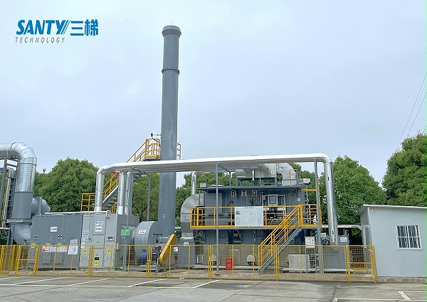 喷涂废气处理 转轮+RTO 江苏三梯环境