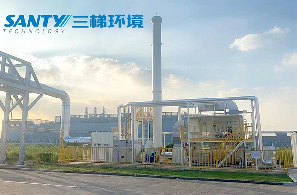 4 工艺 预处理+浓缩沸石转轮+RTO 应用行业：喷涂 风量：30000cmh