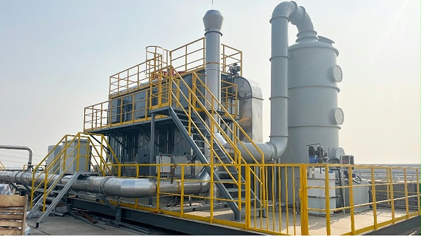 泰州亚德废气治理案例