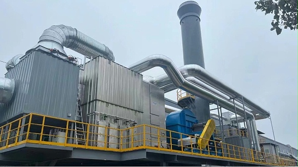 阳晨厨具废气治理 沸石转轮+蓄热式焚烧炉RTO案例