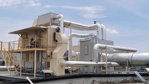 阳晨厨具废气治理 沸石转轮+蓄热式焚烧炉RTO案例