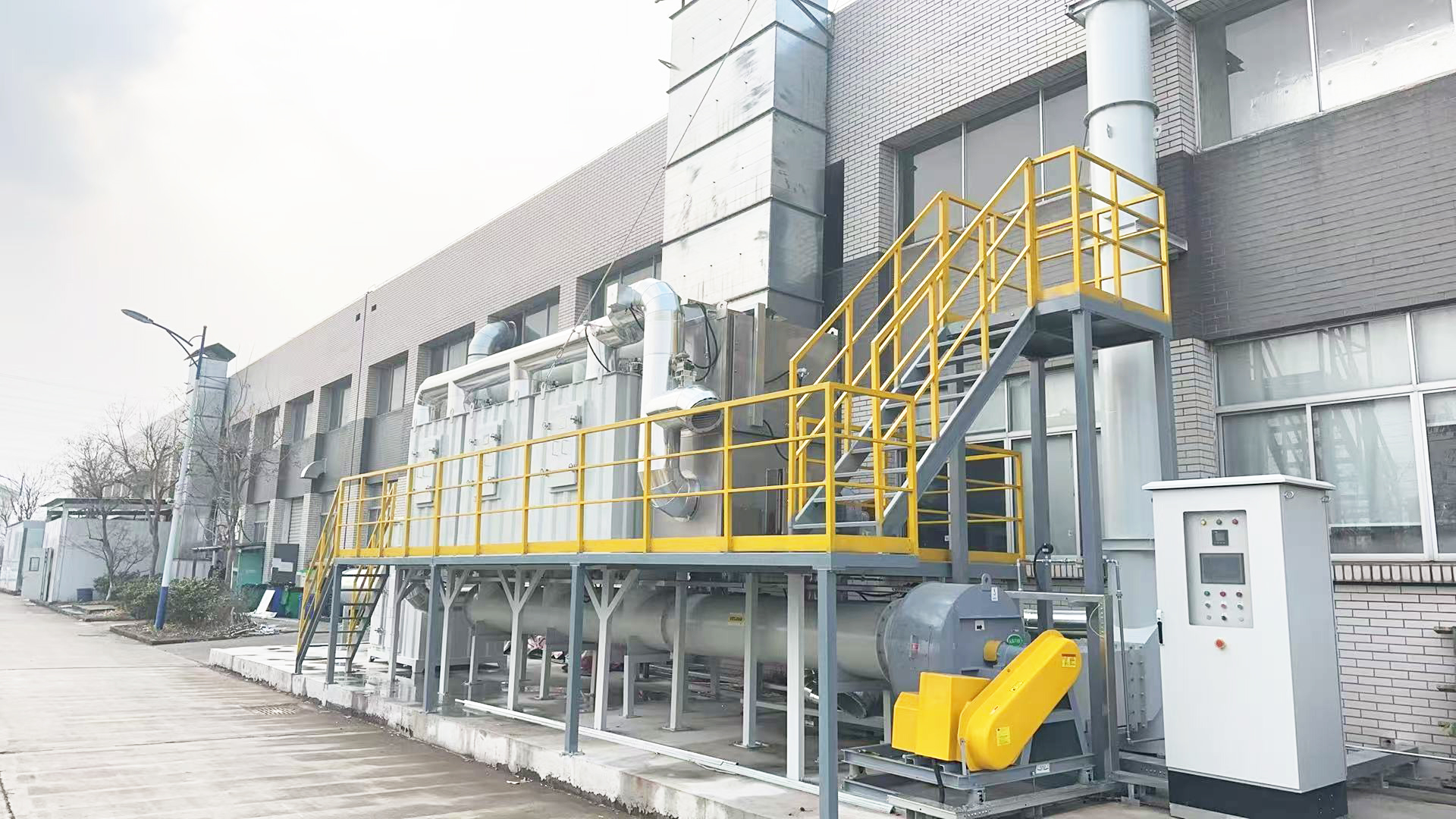 苏州某电子公司 活性炭吸脱附+催化燃烧CO 废气治理案例