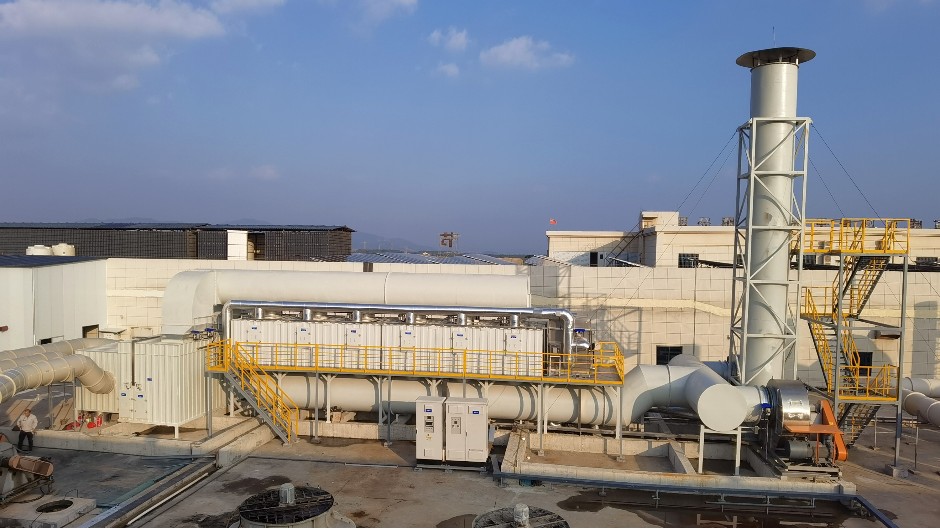 三菱瓦斯化学废气治理