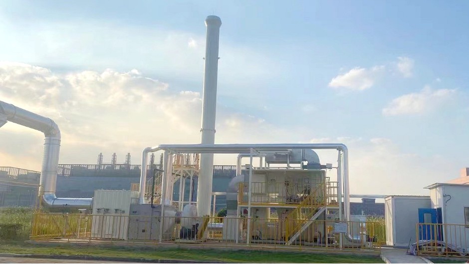 阳晨厨具废气治理 沸石转轮+蓄热式焚烧炉RTO案例